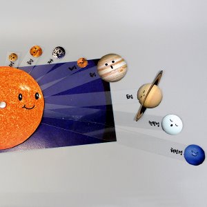 [유비네423] 태양계 가족 H (4인용)